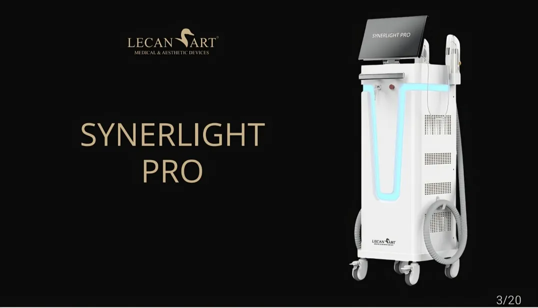 Tarjeta Synerlight Pro con el equipo completo