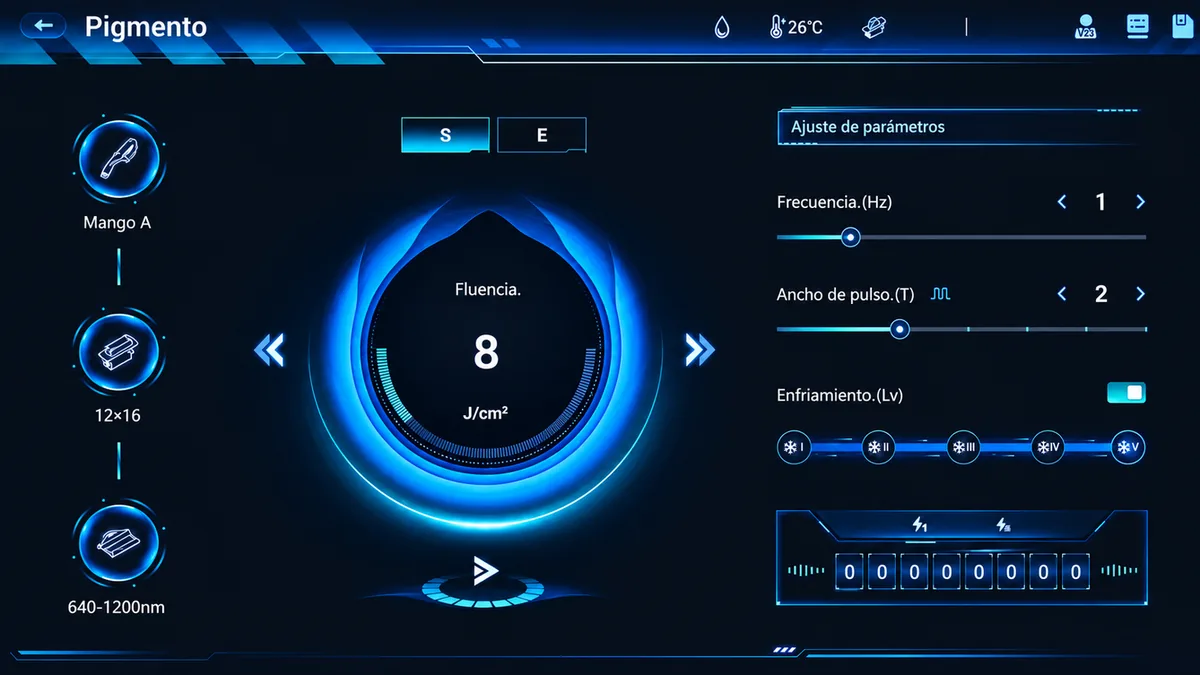 Synerlight Pro, S · Modo básico